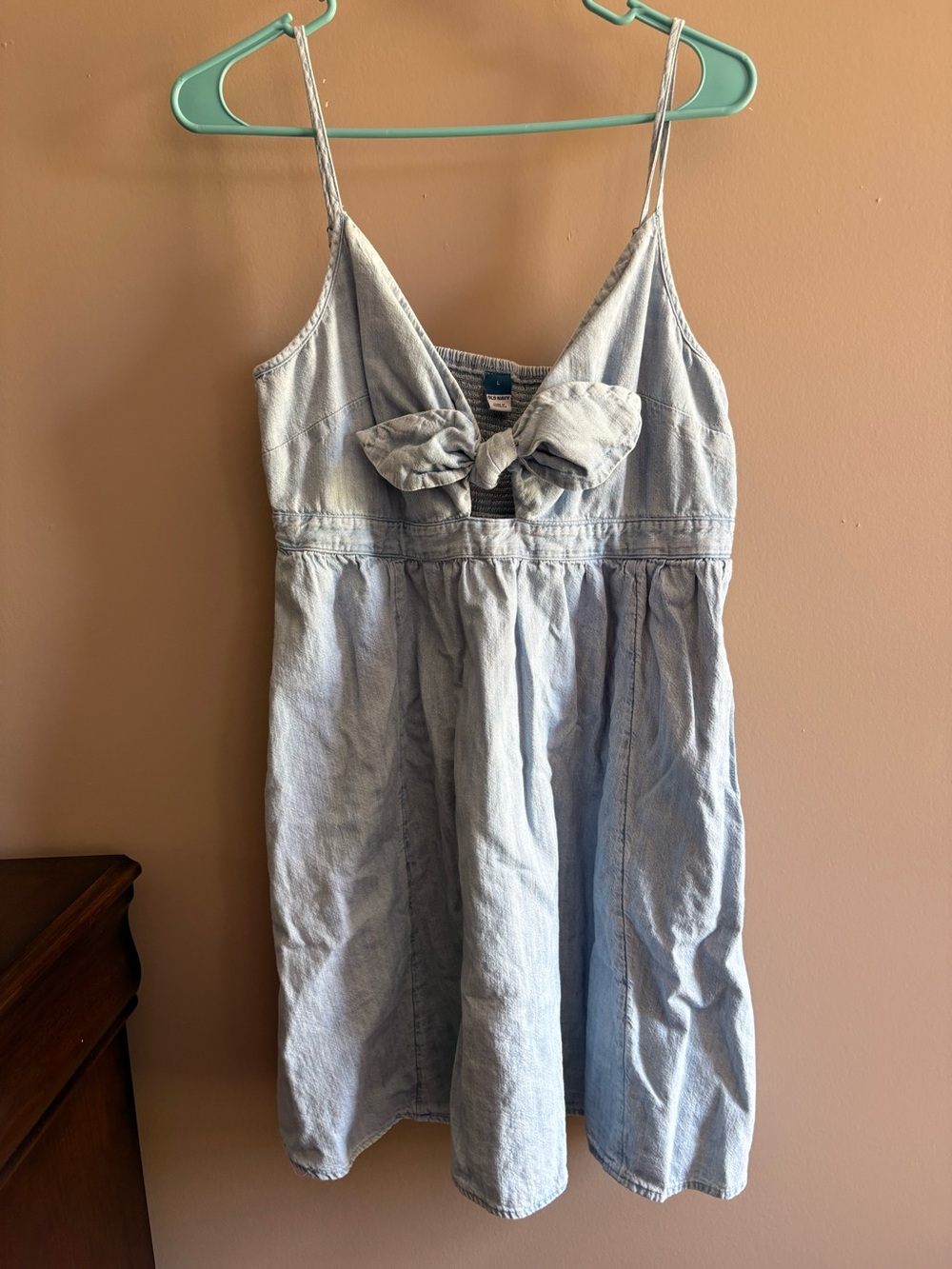 Old Navy Light Denim Mini Dress size Large